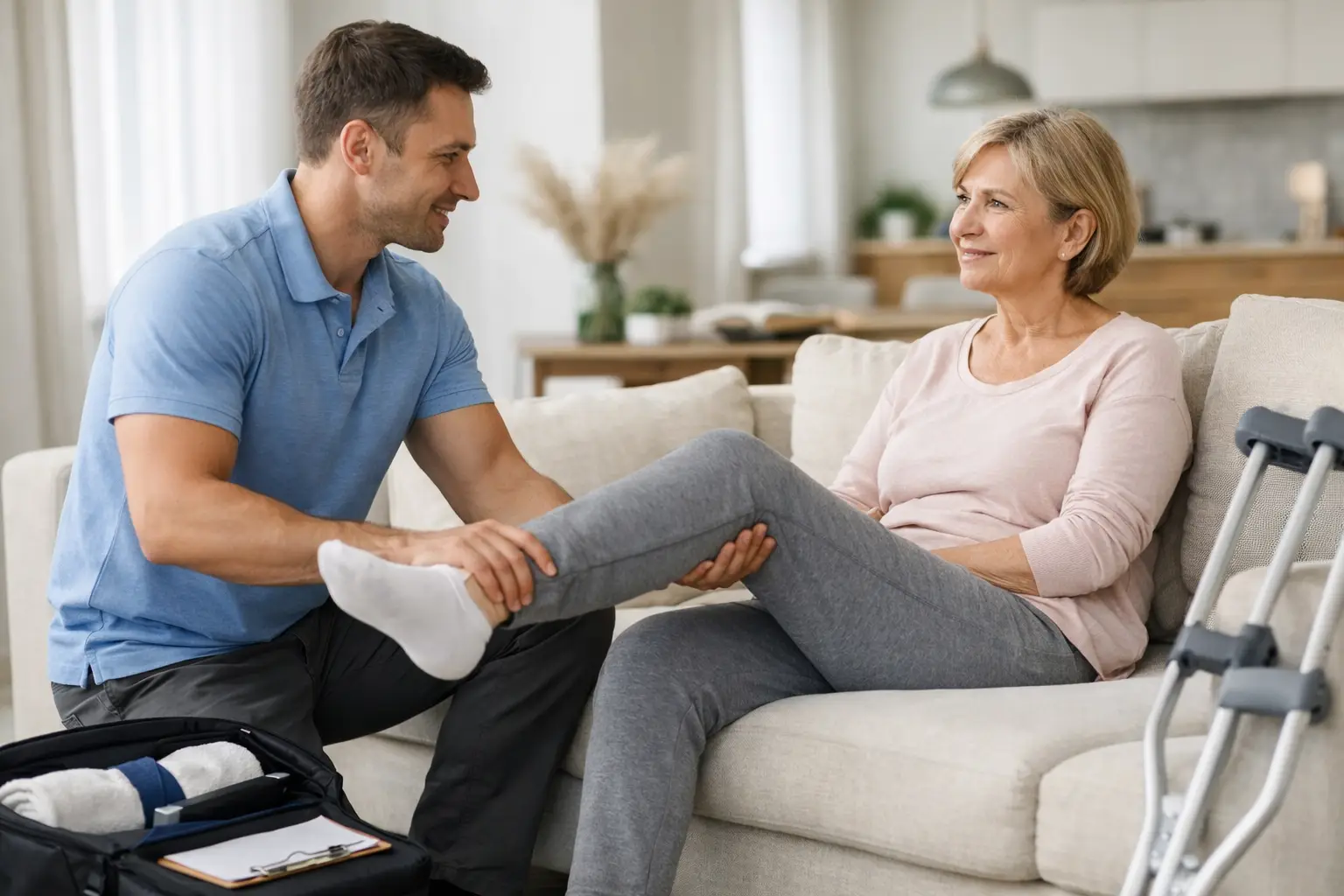 Home Visit Physiotherapy That Fits Your Recovery