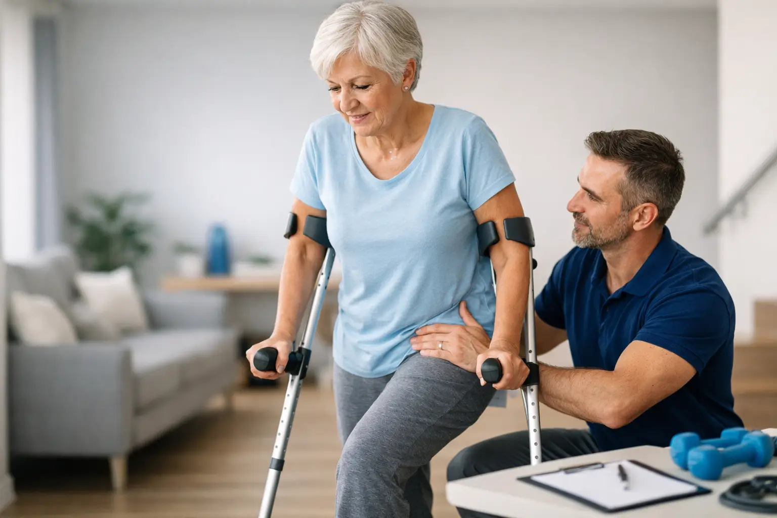 Example Recovery Plan After Hip Replacement