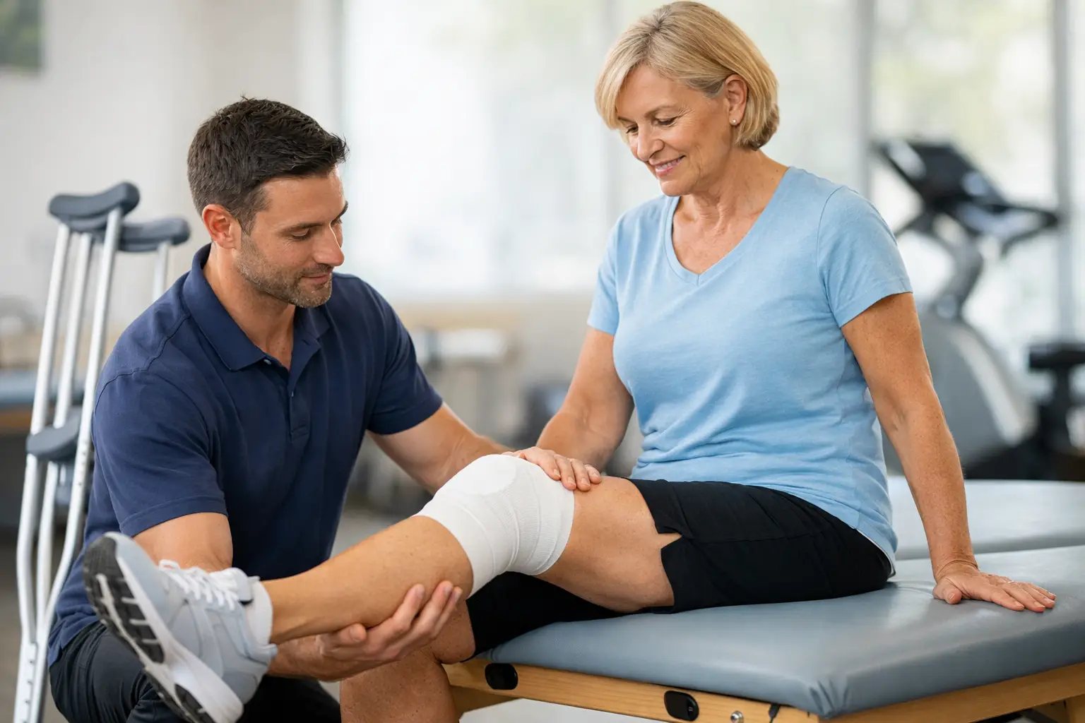 What Total Knee Replacement Recovery Looks Like