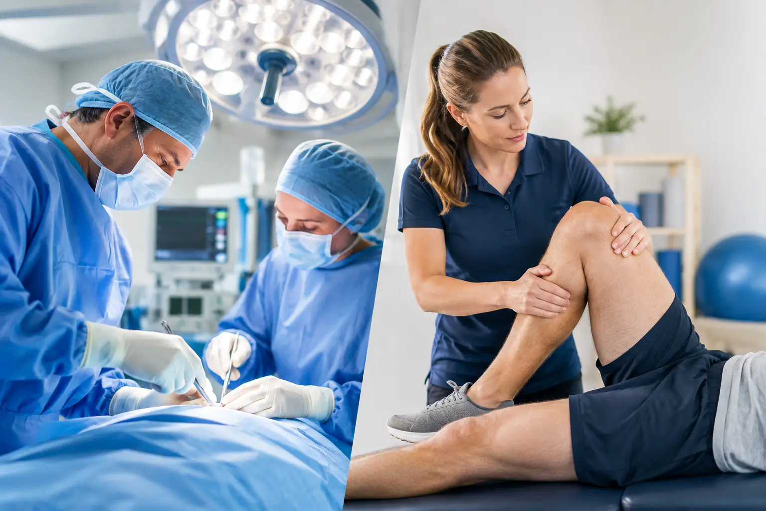 Surgery Versus Physiotherapy: What Comes First?